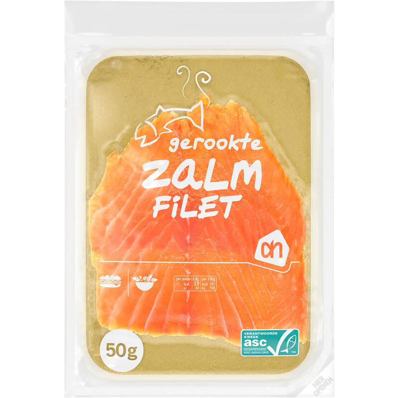 Ah Gerookte Zalmfilet Aanbieding Bij Albert Heijn