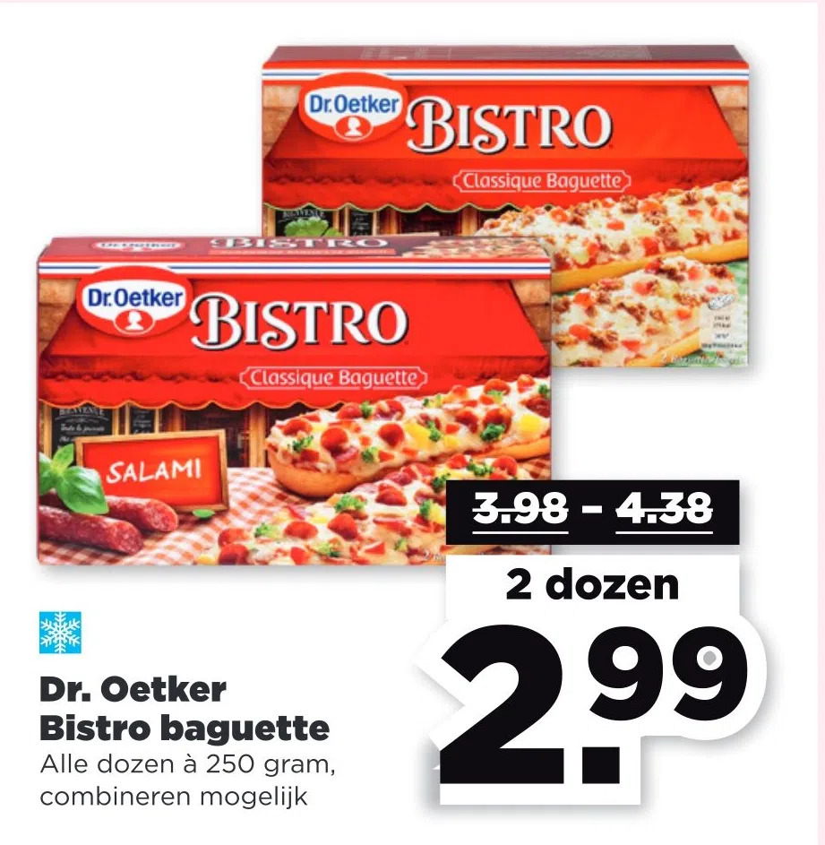 Dr Oetker Bistro Baguette Aanbieding Bij Plus