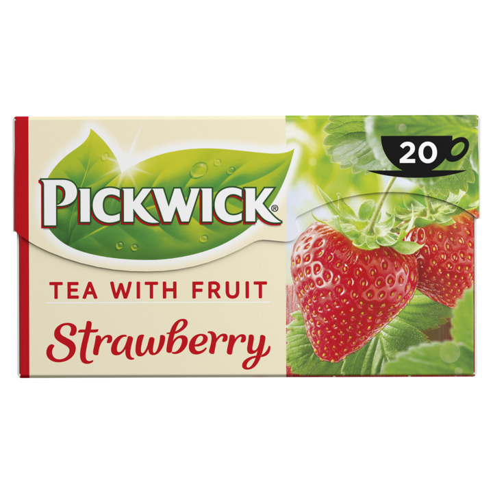 Pickwick Aardbei Fruit Thee Stuks Aanbieding Bij Jumbo