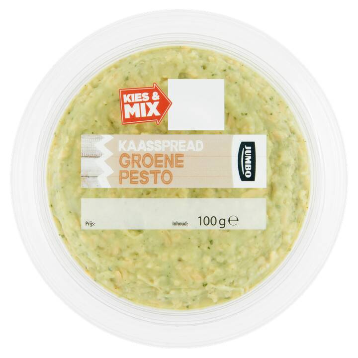 Jumbo Kaasspread Groene Pesto G Aanbieding Bij Jumbo