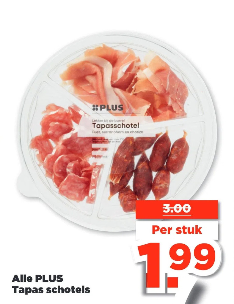 Alle Plus Tapas Schotels Aanbieding Bij Plus