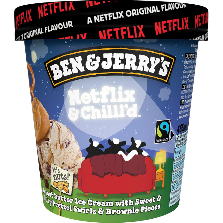 Ben Jerry S Ijs Netflix Chilll D Pint 465ml Aanbieding Bij Jumbo