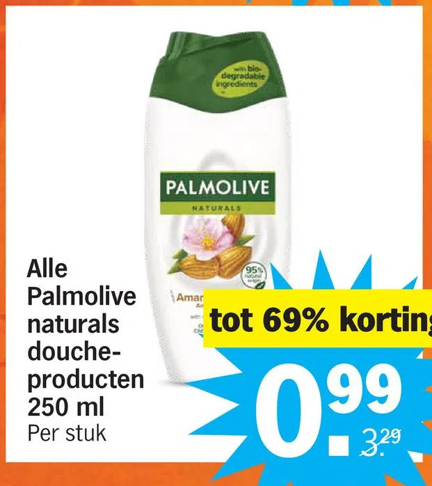 Alle Palmolive Naturals Douche Producten 250 Ml Aanbieding Bij Albert