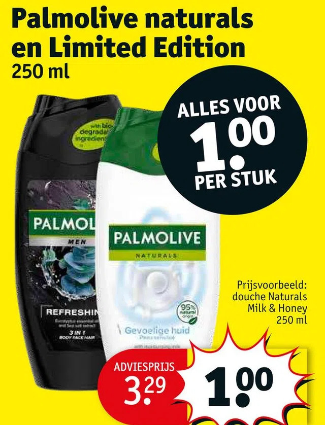 Palmolive Naturals En Limited Edition Aanbieding Bij Kruidvat