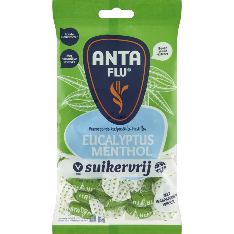 Anta Flu Eucalyptus Suikervrij Aanbieding Bij Albert Heijn