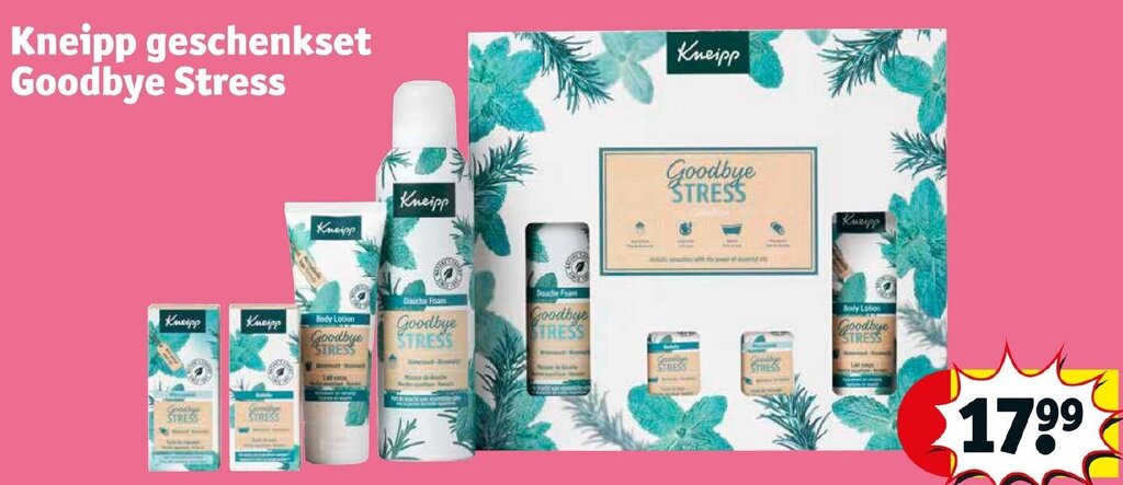 Kneipp Geschenkset Goodbye Stress Aanbieding Bij Kruidvat