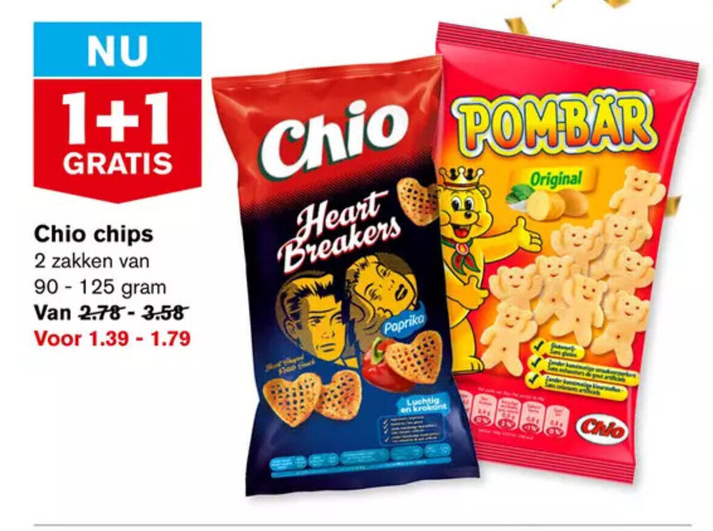 Chio Chips G Aanbieding Bij Hoogvliet