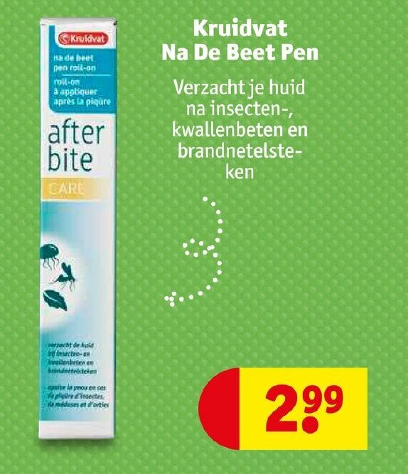 Kruidvat Na De Beet Pen Aanbieding Bij Kruidvat