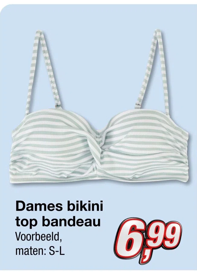 Dames Bikini Top Bandeau Aanbieding Bij Kik