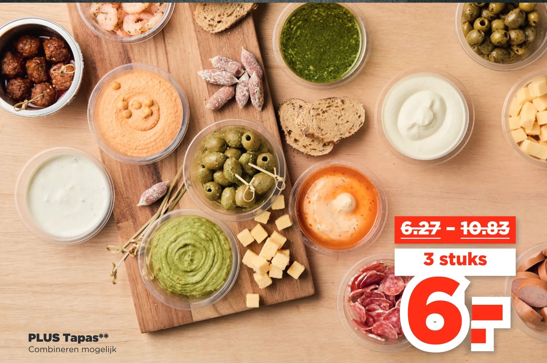 Plus Tapas Aanbieding Bij Plus