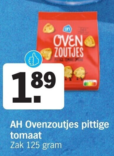 Ah Ovenzoutjes Pittige Tomaat G Aanbieding Bij Albert Heijn