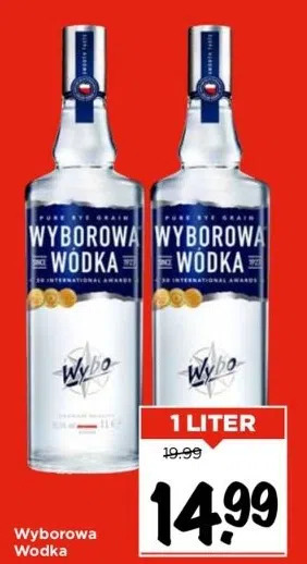 Wyborowa Wodka Aanbieding Bij Vomar