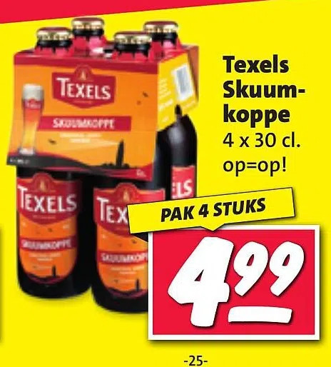 Texels Skuumkoppe Aanbieding Bij Nettorama