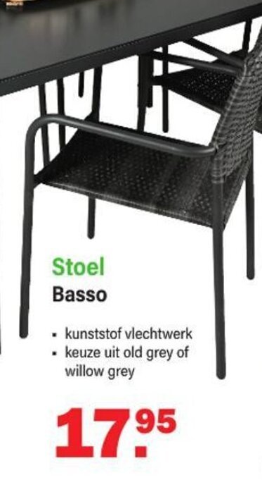 Stoel Basso Aanbieding Bij Van Cranenbroek