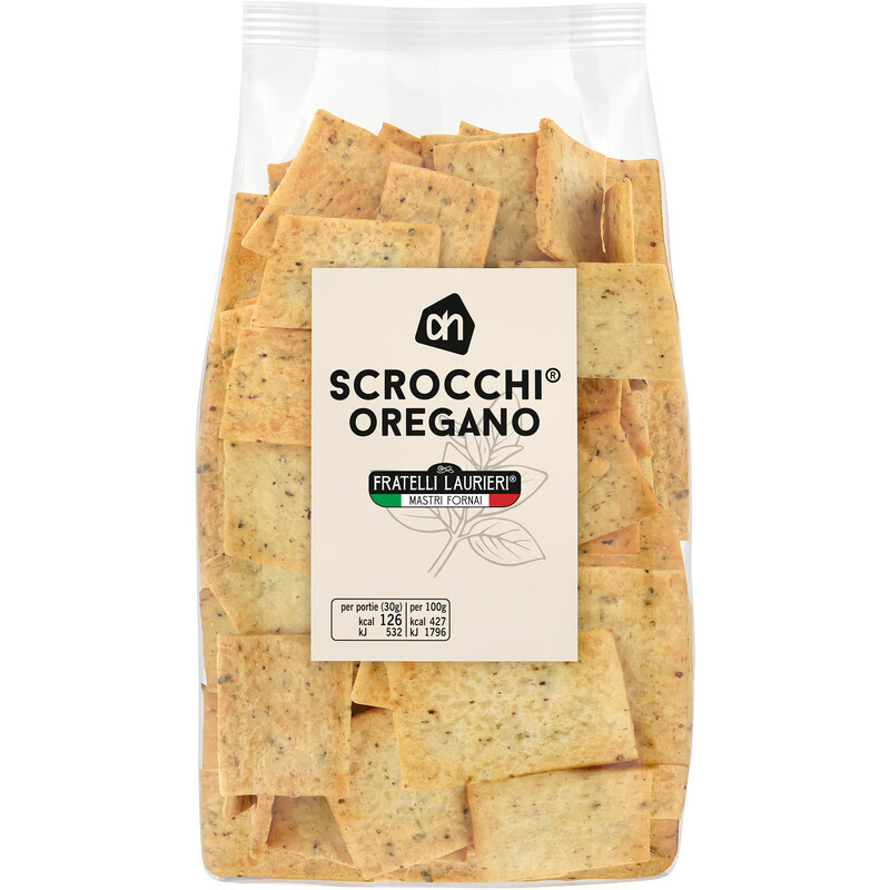 Ah Scrocchi Oregano Aanbieding Bij Albert Heijn