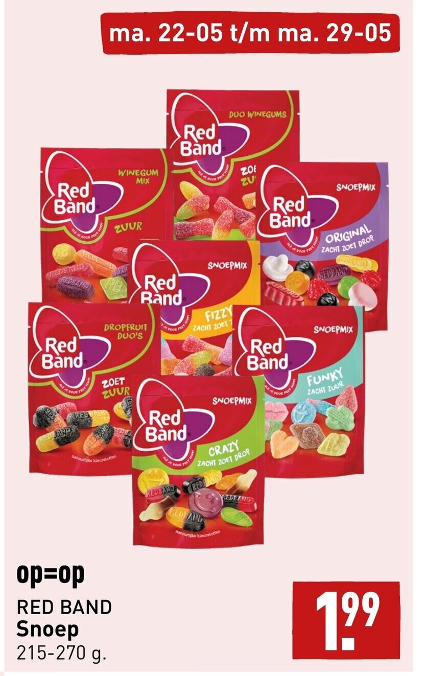 Red Band Snoep Aanbieding Bij ALDI