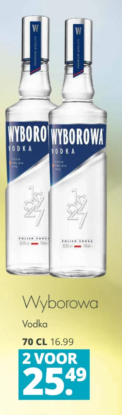 Wyborowa Vodka Aanbieding Bij Mitra