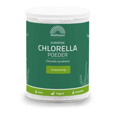 Mattisson Chlorella Poeder Europees Gram Aanbieding Bij Vitamins