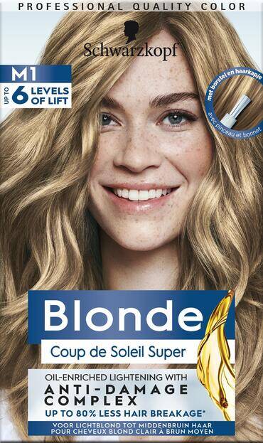 Schwarzkopf Blonde M1 Coupe De Soleil Super 60ml Aanbieding Bij De