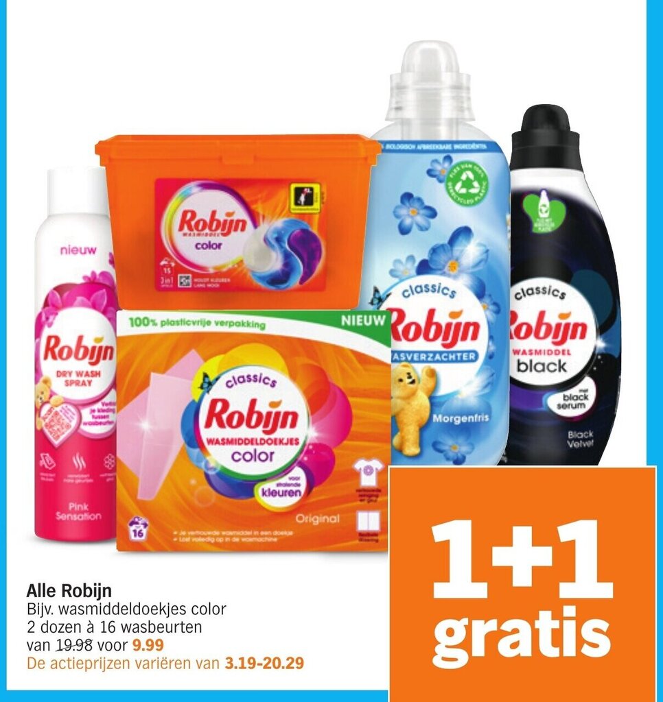 Alle Robijn Aanbieding Bij Albert Heijn