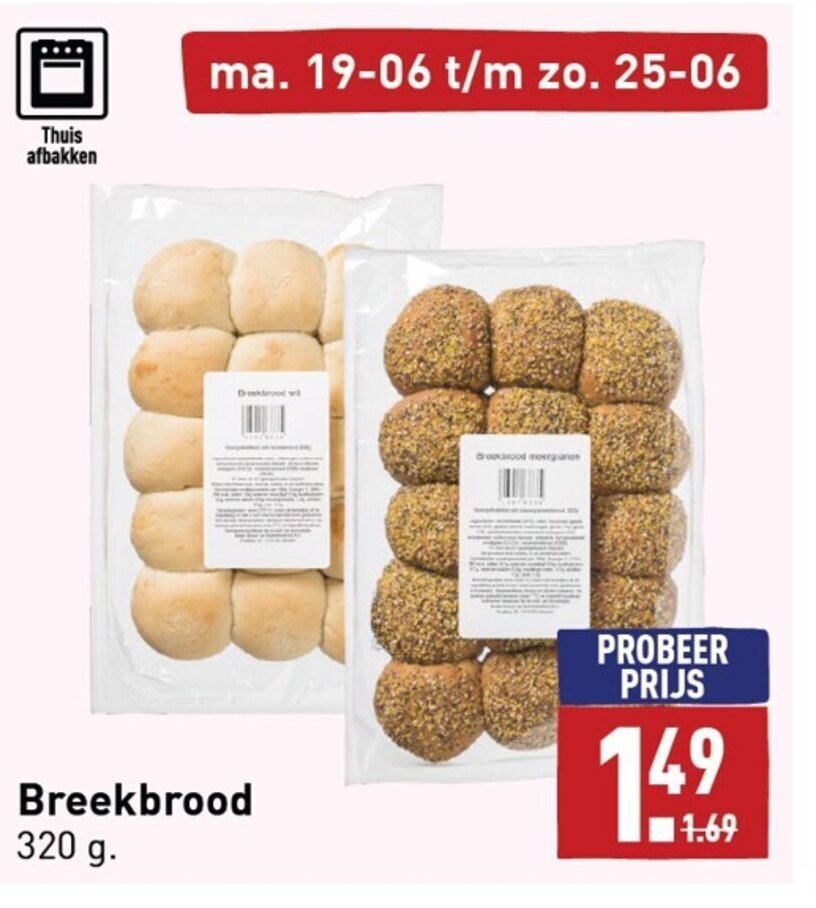 Breekbrood G Aanbieding Bij Aldi