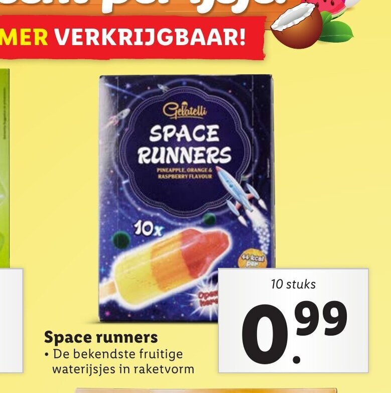 Space Runners 10 Stuks Aanbieding Bij Lidl