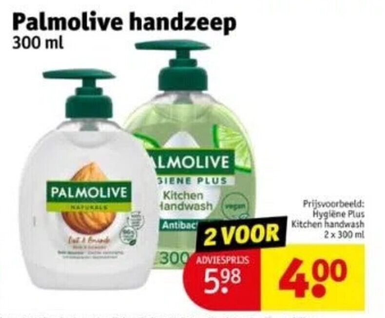 Palmolive Handzeep 300ml Aanbieding Bij Kruidvat