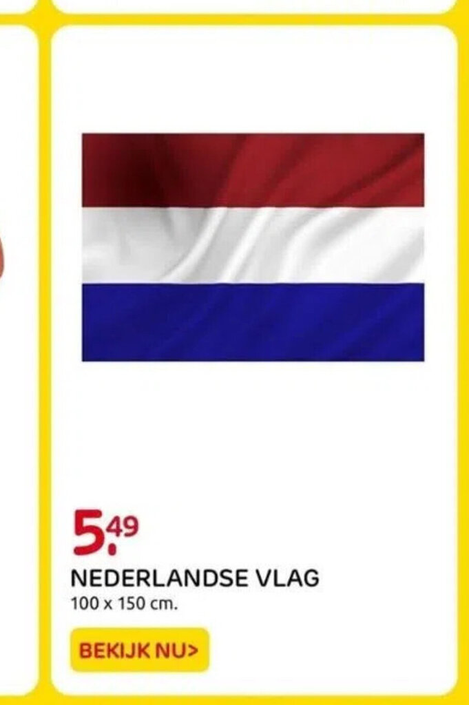 NEDERLANDSE VLAG 100 X 150 Cm Aanbieding Bij Praxis