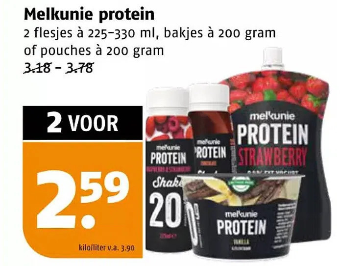 Melkunie Protein Aanbieding Bij Poiesz