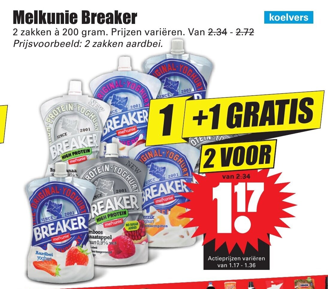 Melkunie Breaker Gr Aanbieding Bij Dirk