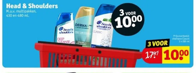 Head Shoulders Aanbieding Bij Kruidvat