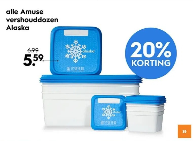 Alle Amuse Vershouddozen Alaska Aanbieding Bij Blokker