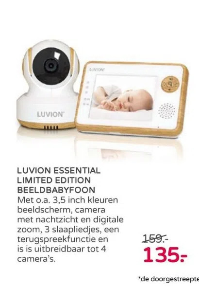 Luvion Essential Limited Edition Beeldbabyfoon Met O A 3 5 Inch