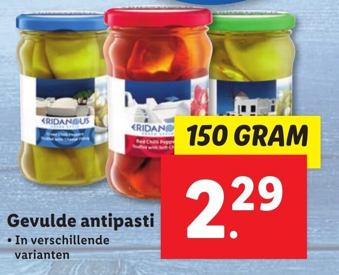 Gevulde Antipasti G Aanbieding Bij Lidl