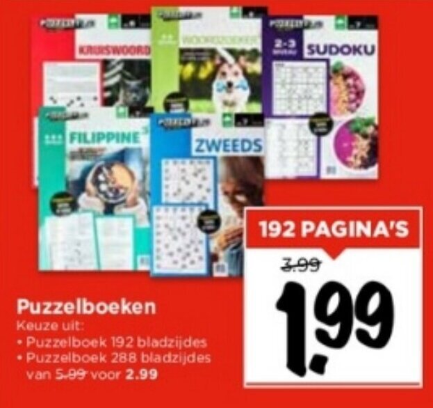 Puzzelboeken Aanbieding Bij Vomar Voordeelmarkt