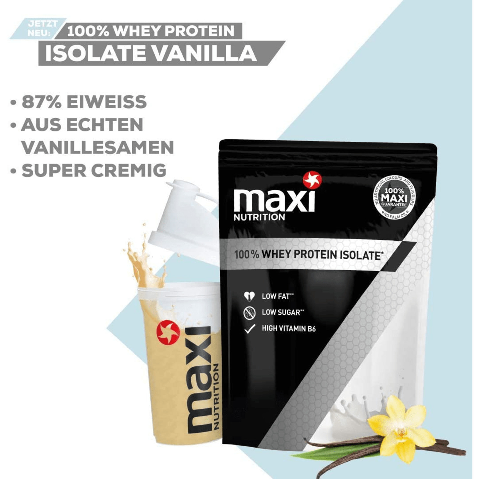 Maxisolat 1000g Vanilla Aanbieding Bij Bodylab