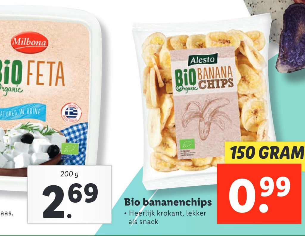 Bio Bananenchips Aanbieding Bij Lidl