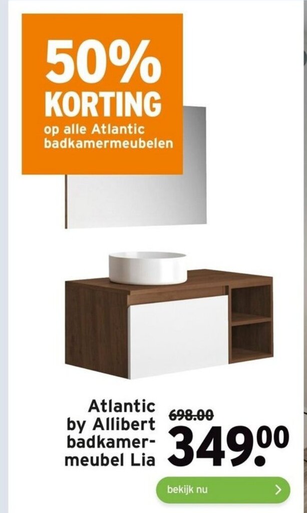 Atlantic By Allibert Badkamermeubel Lia Aanbieding Bij Gamma