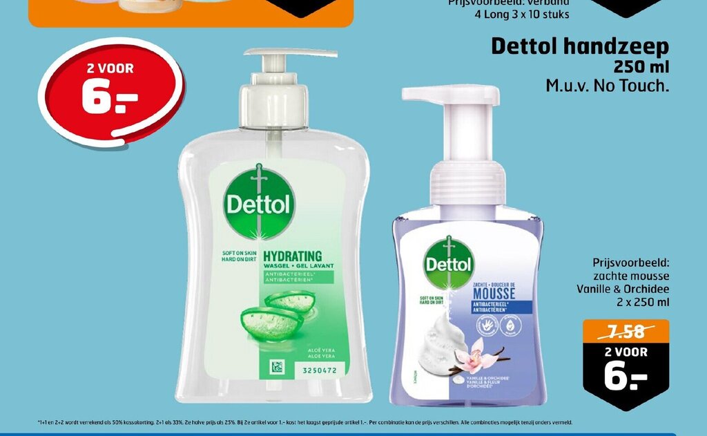 Dettol Handzeep Ml Aanbieding Bij Trekpleister