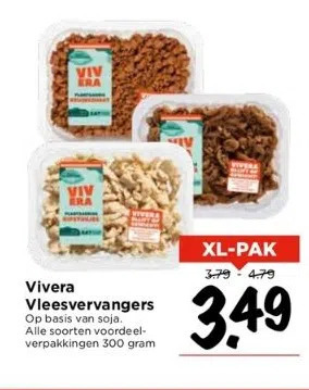 Vivera Vleesvervangers Aanbieding Bij Vomar