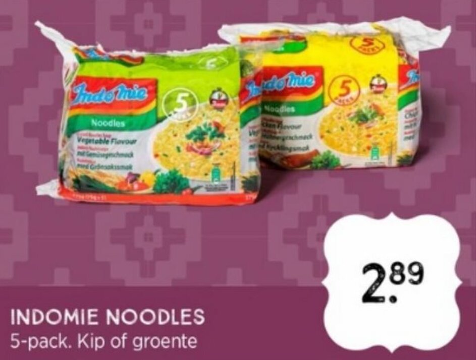 Indomie Noodles Pack Kip Of Groente Aanbieding Bij Xenos