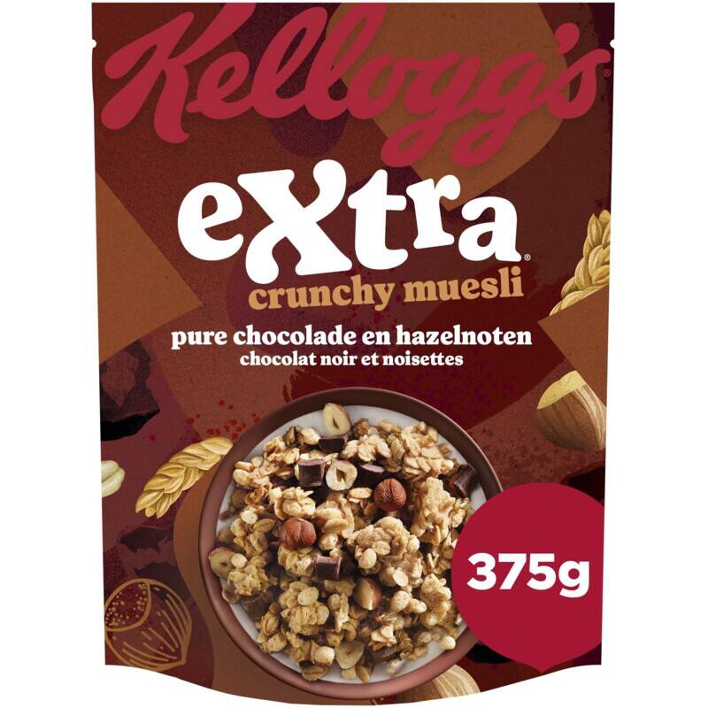 Kellogg S Extra Pure Chocolade En Hazelnoten Aanbieding Bij Albert Heijn