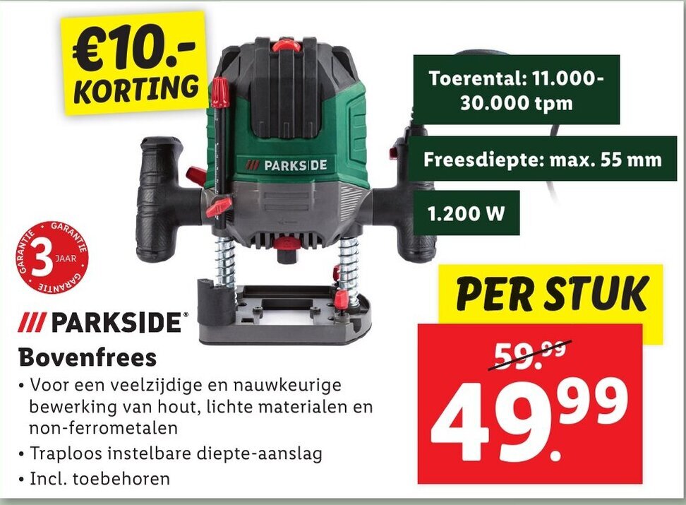 Parkside Bovenfrees Aanbieding Bij Lidl