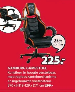 Gamborg Gamestoel Aanbieding Bij Jysk