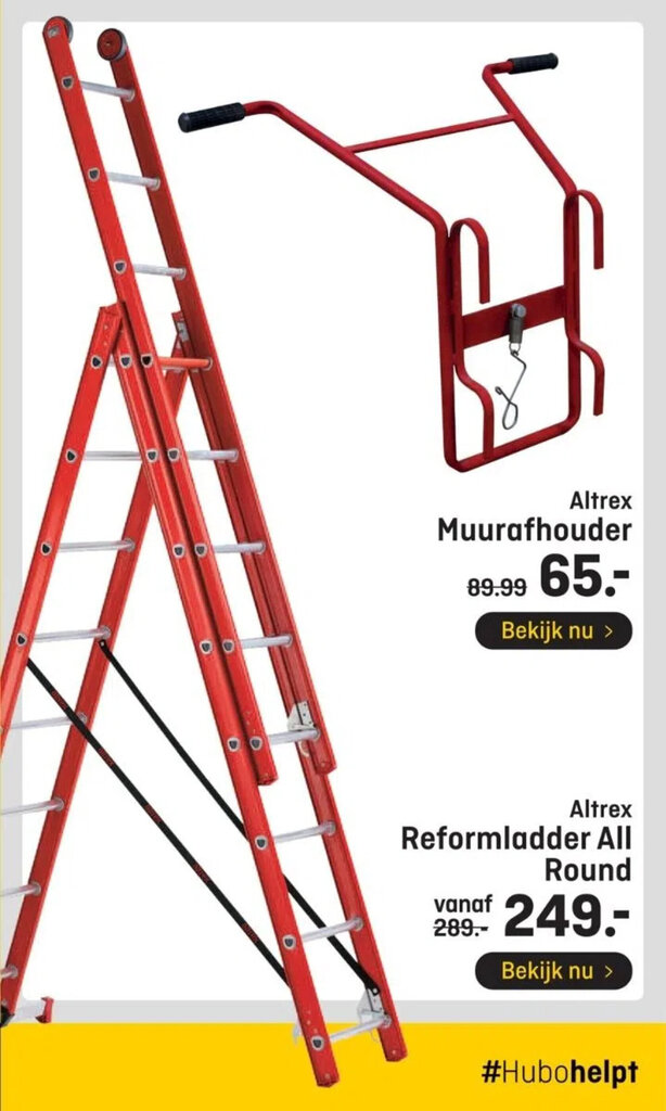 Altrex Reformladder All Round Aanbieding Bij Hubo