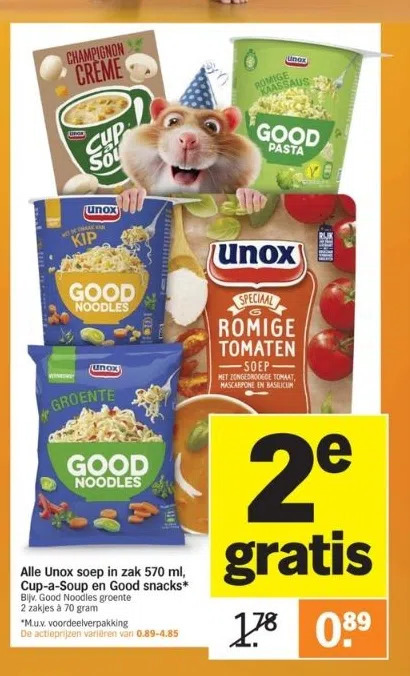 Alle Unox Soep In Zak Ml Cup A Soup En Good Snacks Bijv Good