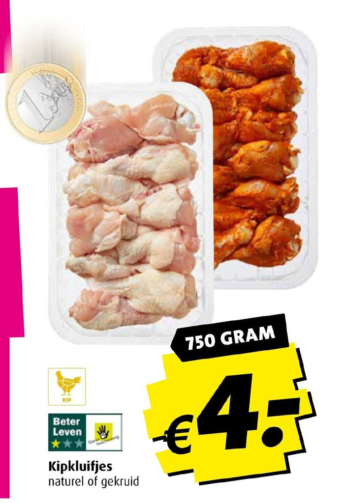 Kipkluifjes Naturel Of Gekruid Gram Aanbieding Bij Boni