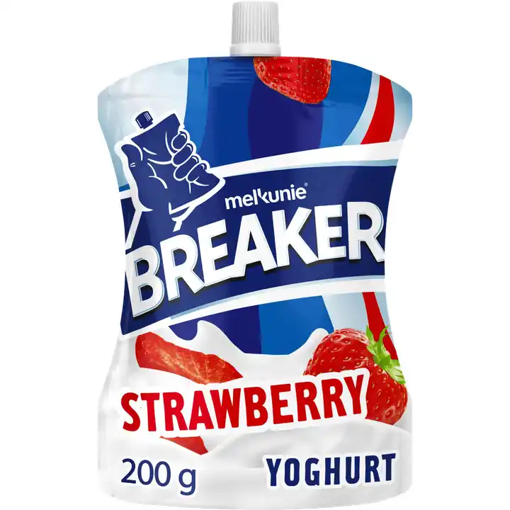 Melkunie Breaker Aardbei Yoghurt G Aanbieding Bij Jumbo