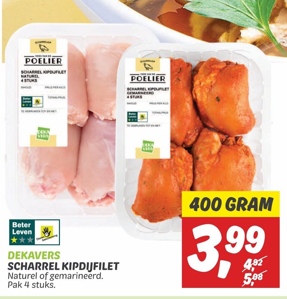 Scharrel Kipdijfilet G Aanbieding Bij Dekamarkt