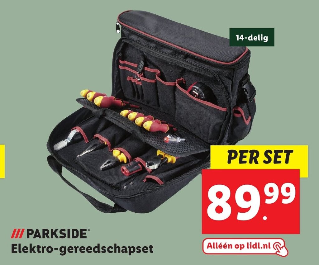 Parkside Elektro Gereedschapset Aanbieding Bij Lidl